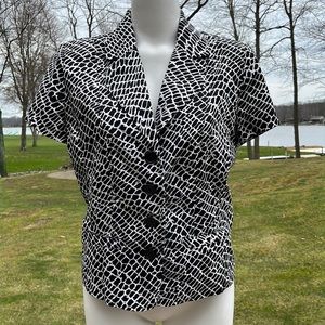 First Option vintage B&W short jacket PXL